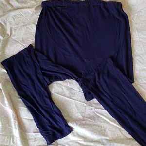 Maternity Leggings Over The Belly Leggings